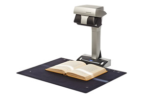 Image of an overhead scanner, namely a ScanSnap SV600