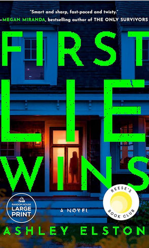 First lie wins book cover